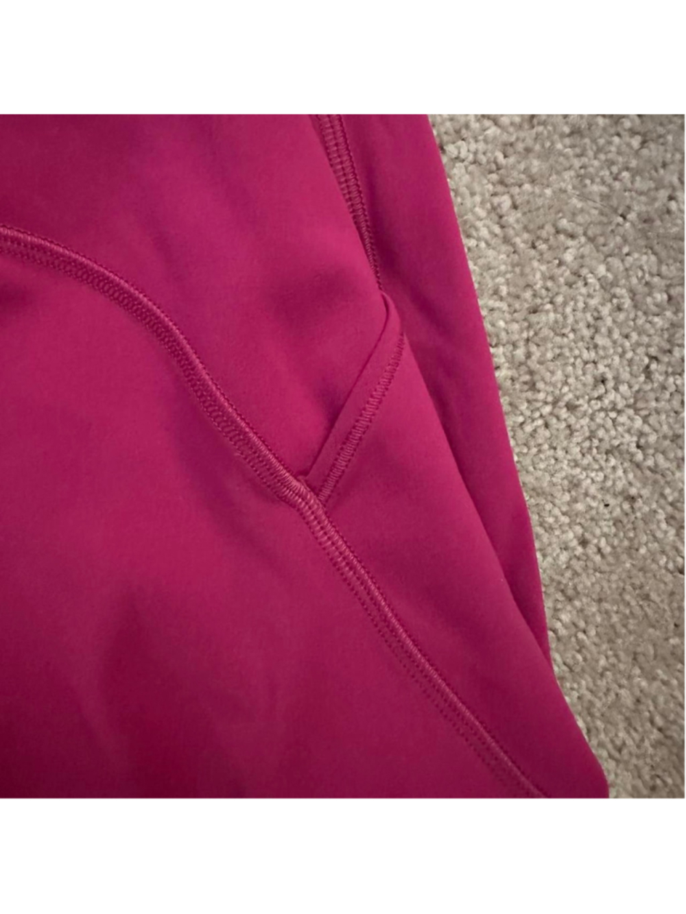 Lululemon Wunder Train High-Rise Tight 25" Ripened Raspberry - Picture 4 of 5